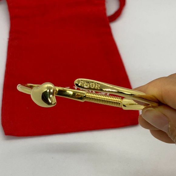 UNO de 50 Bracelet FOREVER BRACELET Heart Amor Emotions Bracelet Gold-plated - Picture 7 of 9